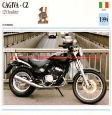 CAGIVA-CZ 125 Roadster 1994 : Fiche Moto #0001735