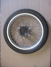 Roue avant avec pneu MICHELIN en bon état pour Honda 650 FX - VIGOR - SLR - RD09