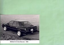 Photo de presse original press photo Renault 25 Turbo Baccara 1990