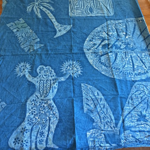 Vtg tahitian pareo sarong - vtg,