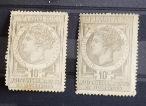 Timbres fiscaux quittances - timbres,
