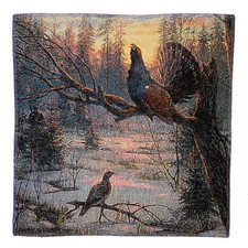 Scène de chasse - La chasse au faisan - Decoration murale - tapisserie murale