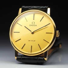 Omega De Ville Or Manuel Automatique Montre Hommes Authentique Travail De
