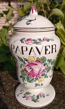 POT A PHARMACIE PAPAVER signé