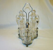 HUILIER VINAIGRIER CHRISTOFLE CRISTAL BACCARAT ANCIEN  oil vinegar crystal set