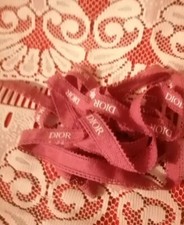 Dior   3 m de ruban Dior rose