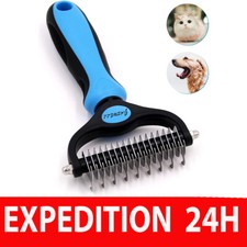 Brosse chien chat anti poils longs peigne démêloir  toilettage  animaux
