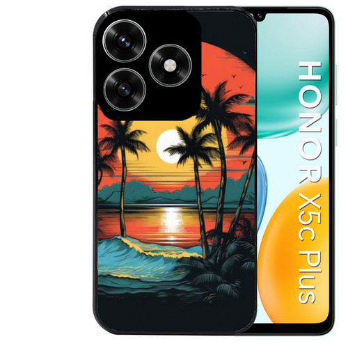 Coque noire pour honor - coque,