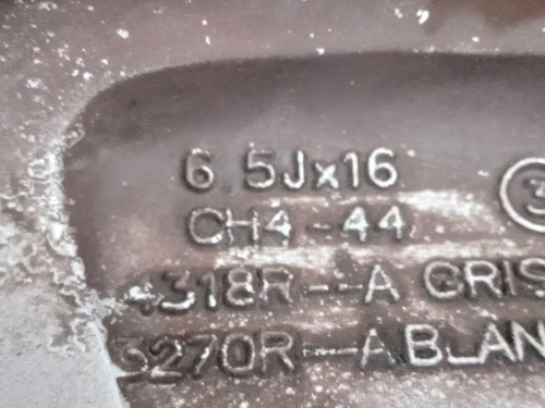 16 ch4 jante renault - ch4,