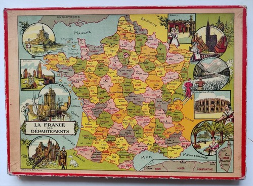 Puzzle bois france par - france,
