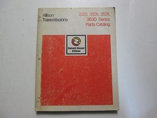 Detroit Diesel Allison Transmissions 3321,3331,3531,3630 Séries Parties