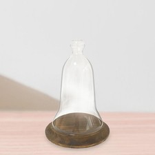 Cloche en verre transparent