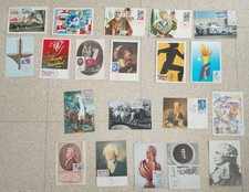 Lot De Vingt Cartes Du Premier Jour France 20ème Siècle D'état Correct