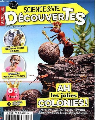 Sciences vie découvertes - sciences, et