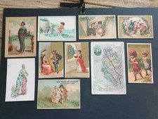 Chromos Découpis Images lot