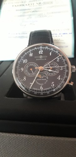 Montre zeppelin phase lune - zeppelin, de