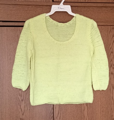 Pull fait - main, vif