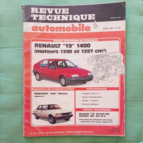 Revue technique renault - technique, 19