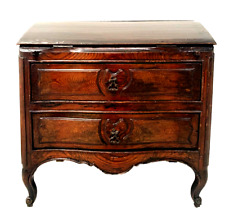 Meuble de maitrise en chene sculpté Commode scriban XVIII siècle