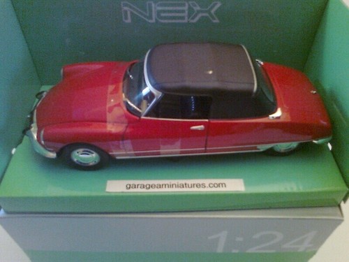 Citroen ds19 cabriolet rouge - citroen,