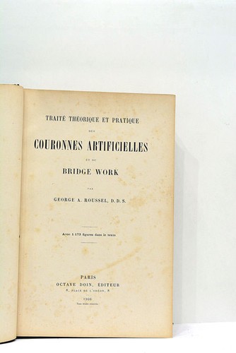 Livre ancien roussel traité - ancien,