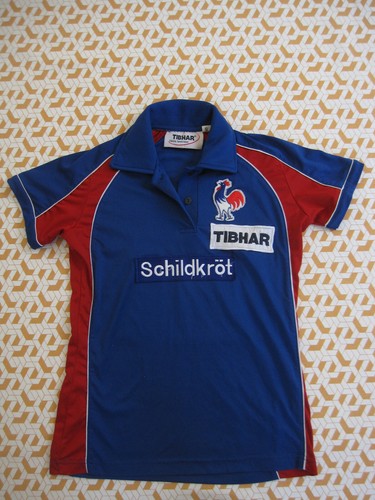 Maillot equipe france ping - maillot,