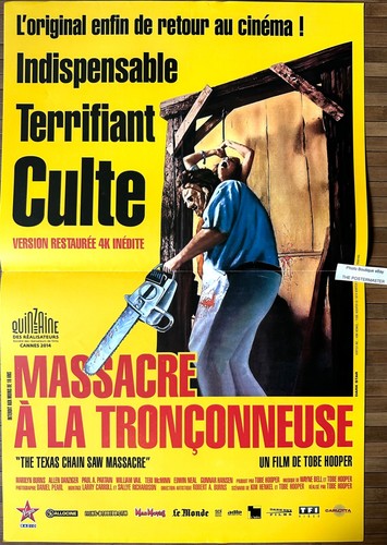 Affiche cinéma massacre - cinéma,