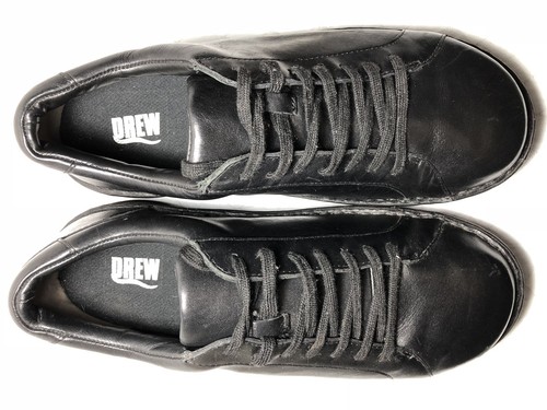 Drew men black calf - black, leather