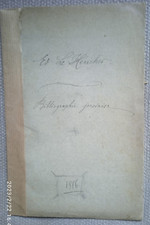 Edouard Le Héricher  bibliographie jersiaise documents sur Jersey 1886