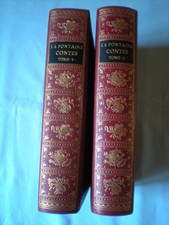 2 TOMES CONTES DE LA FONTAINE JEAN DE BONNOT EDITEUR 1969
