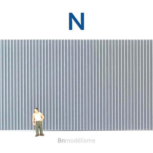 160 mur bardage - 1/160, tôle