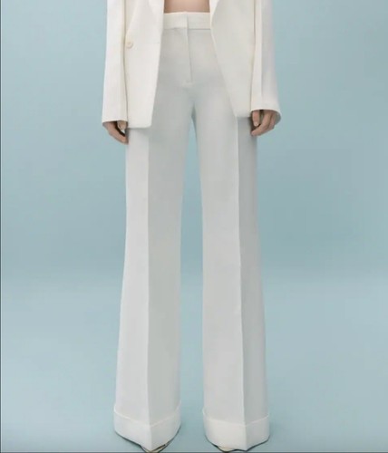 Pantalon tailleur blanc - , –