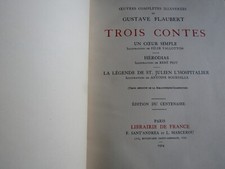 Trois contes suivi de