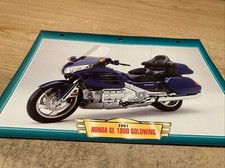Honda GL1800 Goldwing 2001 fiche carte moto passion collection Atlas