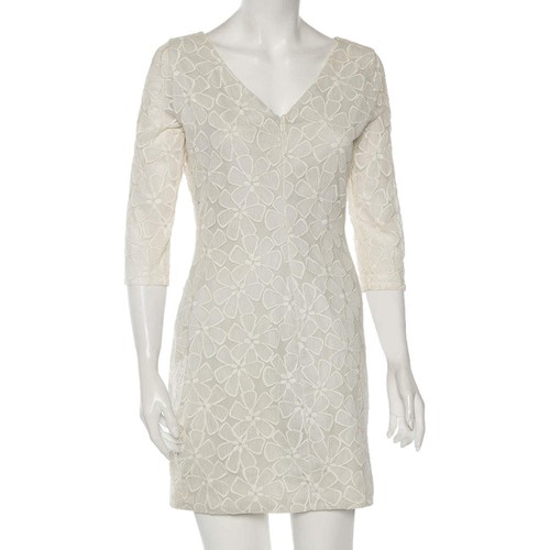 Robe sarita soie brodée de - brodée,