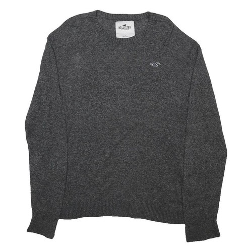 Hollister homme gris pull - hollister, pull-over