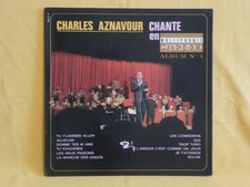 LP 33T - Charles AZNAVOUR chante en multiphonie Album n° 1 - Réf. BB 92 M