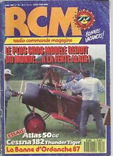 RCM N°76 BIRDY / F3B LE PLANEUR / CESSNA 182 THUNDER TIGER / QUEL MOTEUR UTILISE