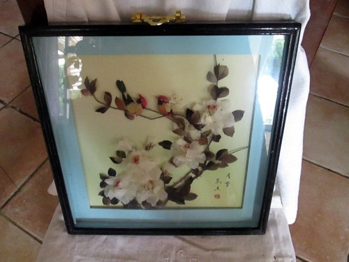 Vitrine decorative sous verre - sous,