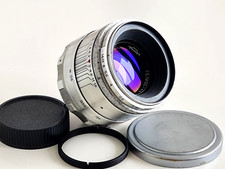 KMZ ! Helios-44 Silver, 58 mm