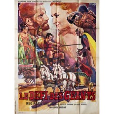 LE DEFI DES GEANTS Affiche de film  - 120x160 cm. - 1965 - Reg Park, Maurizio Lu