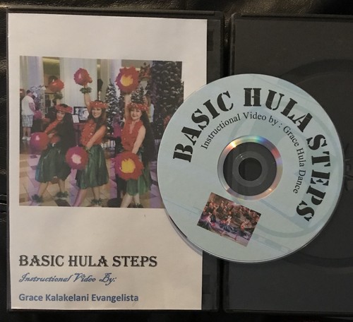 Instructional hula dance steps