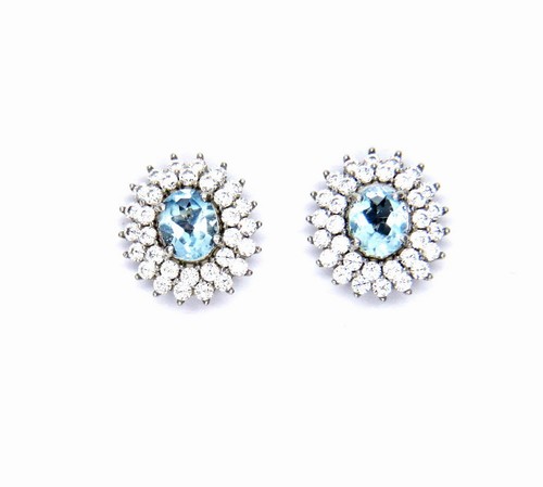 Boucles oreilles blanc - boucles,
