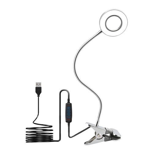 Lampe bureau pince clip - 7w,