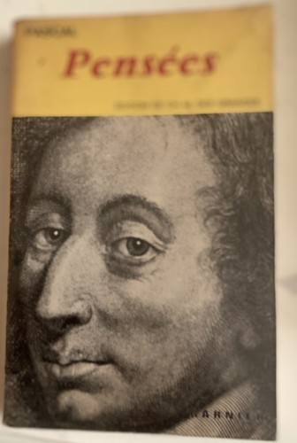 Blaise pascal les - les, pensÉes