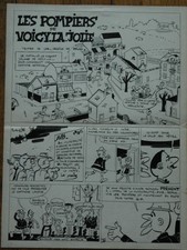 Lot planches originales