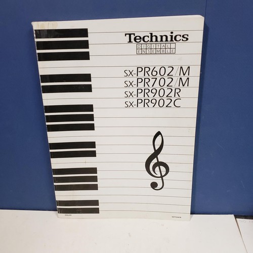 Technics pr602 pr702 - technics, sx-pr602