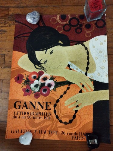 Ganne 1974 affiche - ganne,