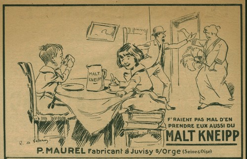 Publicité ancienne malt - publicité,