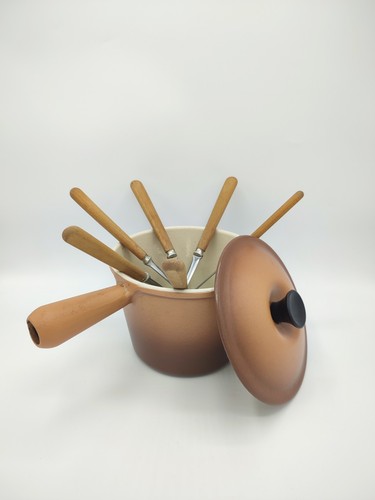 Poêlon service fondue - poêlon,, à